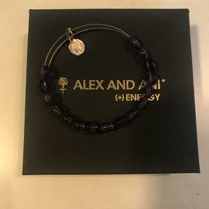 Alex and Ani purple bracelet